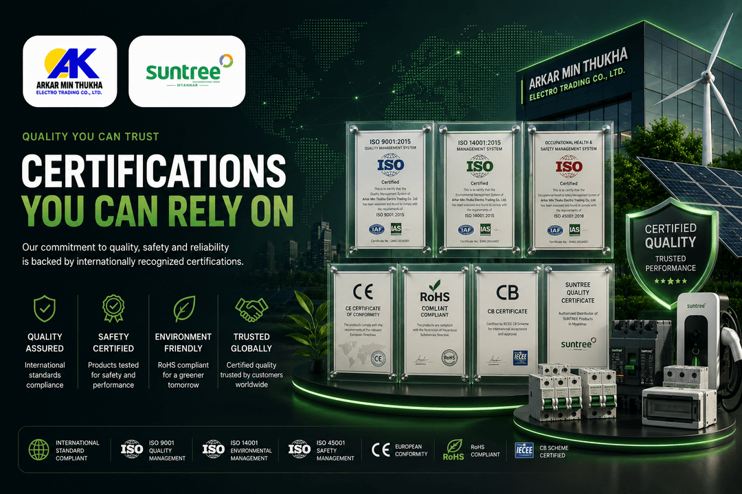 Our Certifications